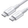 UGREEN US300 USB-C-USB-C 2.0 Kábel, 2m (Fehér)