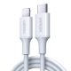 UGREEN USB-C-Lightning töltőKábel, PD 3A, 0,5 m (Fehér)