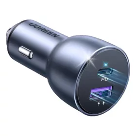   UGREEN 52.5W Alu Autós Töltő (Szivargyújtó Töltő) [CD213]
