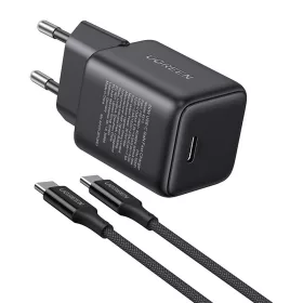   Ugreen X513 GaN USB-C fali töltő + 1 m-es USB-C kábel (fekete)