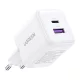 Ugreen X516 USB + USB-C fali töltő, GaN, 30W (fehér)