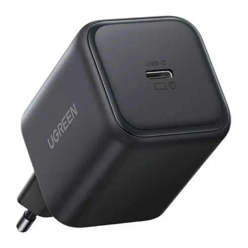 UGREEN X524 45W-os hálózati töltő, USB-C GaN gyors töltés (fekete)