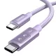 UGREEN 100W USB-C Kábel, 2m, (Lila) (53109)