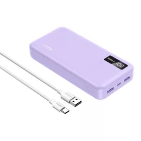 UGREEN 20000mAh (Lila) Powerbank 2x USB + USB-C, 20W (53115)