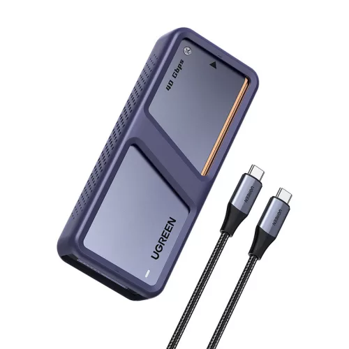 UGREEN D703 M.2 NVMe SSD ház USB4 - szürke