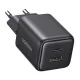Ugreen X514 USB + USB-C fali töltő, GaN, 20W (fekete)