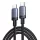 UGREEN 100W USB-C Kábel, 0,5m (Szürke) (54479)