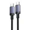 UGREEN 100W USB-C Kábel, 0,5m (Szürke) (54479)
