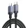 UGREEN 240W USB-C Kábel, 2m, (Szürke) (54488)