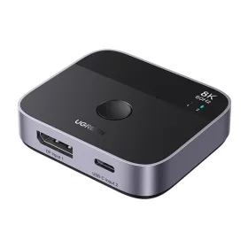 UGREEN AW701 DisplayPort-USB-C adapter 2 az 1-ben