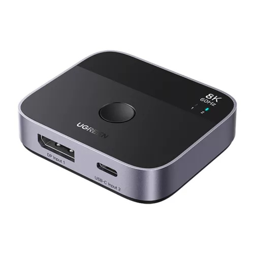UGREEN AW701 DisplayPort-USB-C adapter 2 az 1-ben