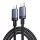 UGREEN 240W USB-C Kábel, 2m, (Szürke) (54487)