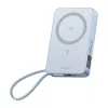 UGREEN MagFlow 10000mAh Mágneses Powerbank Qi2 25W (Szürke) (55086)