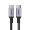 UGREEN US316 USB-C-USB-C Kábel, 100W, 2m (Fekete)