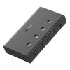Ugreen 70439 KVM Switch 4x HDMI, 4x USB, 4x USB-B, 4K 60Hz (fekete)