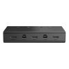 Ugreen 70439 KVM Switch 4x HDMI, 4x USB, 4x USB-B, 4K 60Hz (fekete)
