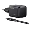 UGREEN X517 kézi töltő, 25W, USB-C GaN + 1 m kábel