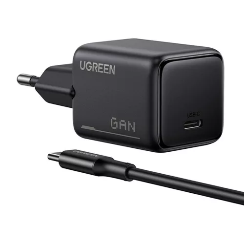 UGREEN X517 kézi töltő, 25W, USB-C GaN + 1 m kábel