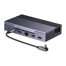   UGREEN CM800 6 az 1-ben USB-C dokkolóállomás HDMI, USB, RJ45