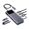 UGREEN CM889 6 a 1-ben USB-C – HDMI, 4K, 3x USB, 100W PD