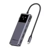 UGREEN CM889 6 a 1-ben USB-C – HDMI, 4K, 3x USB, 100W PD