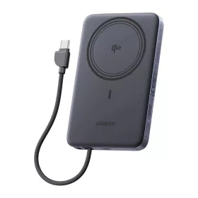   UGREEN 75982B PB570 10 000mAh-s, 30W-os mágneses hordozható akkumulátor (szürke)