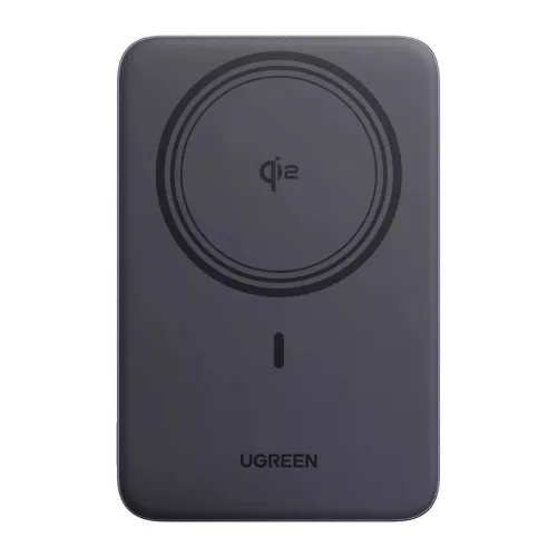 UGREEN 75984B PB580 5000mAh-s, 15W-os mágneses hordozható akkumulátor (szürke)