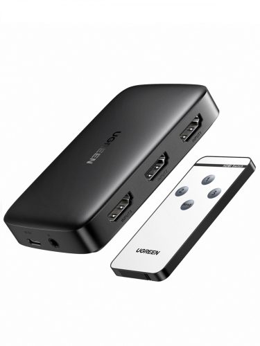 UGREEN 3-in-1 HDMI Osztó 4K Switcher  [CM332]