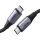 UGREEN US355 USB-C 3.1 Gen.2 Kábel,PD 3.1, 5A, 100W, 4K, 10Gbps, 1m (Fekete)