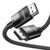 UGREEN Display Port 1.4 fonott Kábel 2x dugó, 1m
