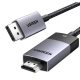 UGREEN DP115 DisplayPort to HDMI Kábel, 8k 60 Hz, 2m (Fekete)