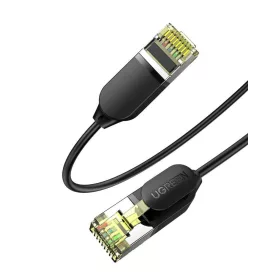   UGREEN Cat.7 F/FTP - 1m (Fekete) ethernet Kábel RJ45 Csatlakozó (80415)