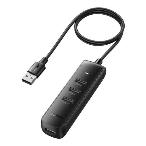 UGREENcm416 4in1 HUB USB-4x USB adapter 1m (fekete)