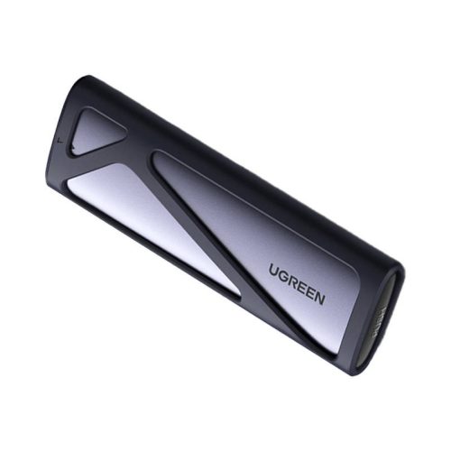 UGREENcm400 M.2 SSD ház, NVMe, SATA, 10 Gbps, USB-C (szürke)