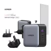UGREEN 65W-os USB-C És USB Hálózati Töltő (90409B)