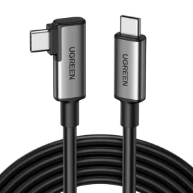   Ugreen US551 USB-C – USB-C kábel, VR, 5 Gbps, 5 m (fekete)