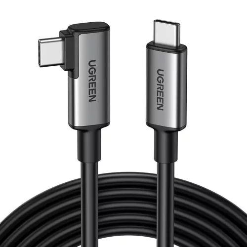 Ugreen US551 USB-C – USB-C kábel, VR, 5 Gbps, 5 m (fekete)