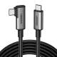 Ugreen US551 USB-C – USB-C kábel, VR, 5 Gbps, 5 m (fekete)