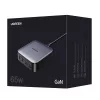 UGREEN CD327 Nexode hálózati töltő 2xUSB-C + 2xUSB-A GaN 65W - szürke