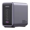 UGREEN 300W GaN Hálózati Töltő 4× USB-C + USB, 240W Kábellel 90903B fekete