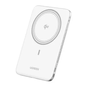  UGREEN PB580 5000mAh-s, 15W-os mágneses hordozható akkumulátor (fehér)