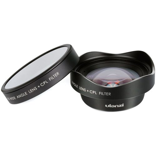 Ulanzi 16mm Széles-látó + CPL-Szűrő Mobil-lencse - Wide-Angle-CPL Lens