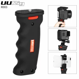   UURig R003 Univerzális Kamera Akciókamera Alsó Fogantyú pisztoly markolat 1/4" grip