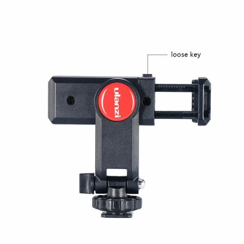 Ulanzi ST-06 360° forgatható Mobiltelefon Állvány Átalakító Rögzítő Clip - Okostelefon tripod a