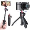 Ulanzi MT-08 teleszkópos kézi mini Tripod - kinyitható gömbfej állvány (Fekete)