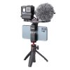 Ulanzi MT-08 teleszkópos kézi mini Tripod - kinyitható gömbfej állvány (Fekete)