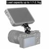 UURig R015 Kamera Monitortartó rögzítő - 1/4" Vakupapucs (cold shoe) adapter fotós kijelző