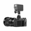 Ulanzi GP-6 GoPro Akciókamera Vakupapucs Cold Shoe + 1/4" adapter átalakító 