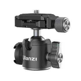   Ulanzi U-80L Gömbfej - Ballhead Állványfej Vakupapucs Cold-Shoe csatlakozóval