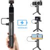 Ulanzi BG-4 5000mAh PowerBank kamera markolat - USB Akciókamera/ Fotós Töltő Grip Tripod-állván